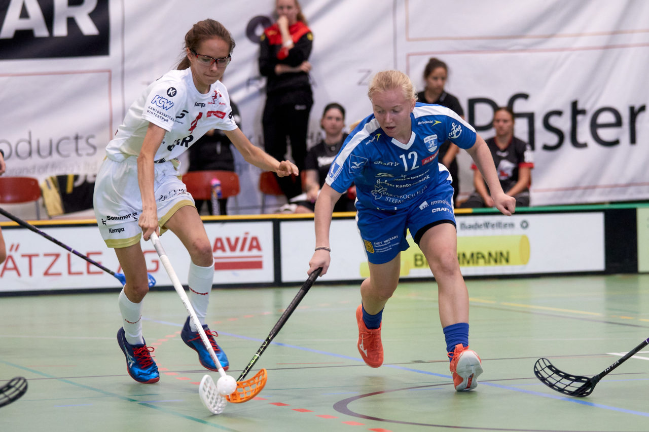 Zug United - Red Ants Rychenberg Winterthur am 12. September 2020 in der Sporthalle der Kantonsschule Zug 
Bild: Michael Peter