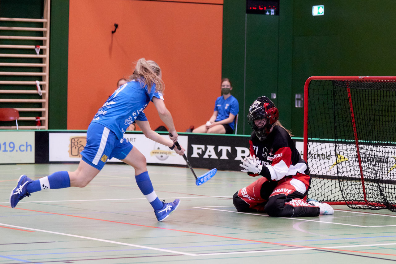 Zug United - Red Ants Rychenberg Winterthur am 12. September 2020 in der Sporthalle der Kantonsschule Zug 
Bild: Michael Peter