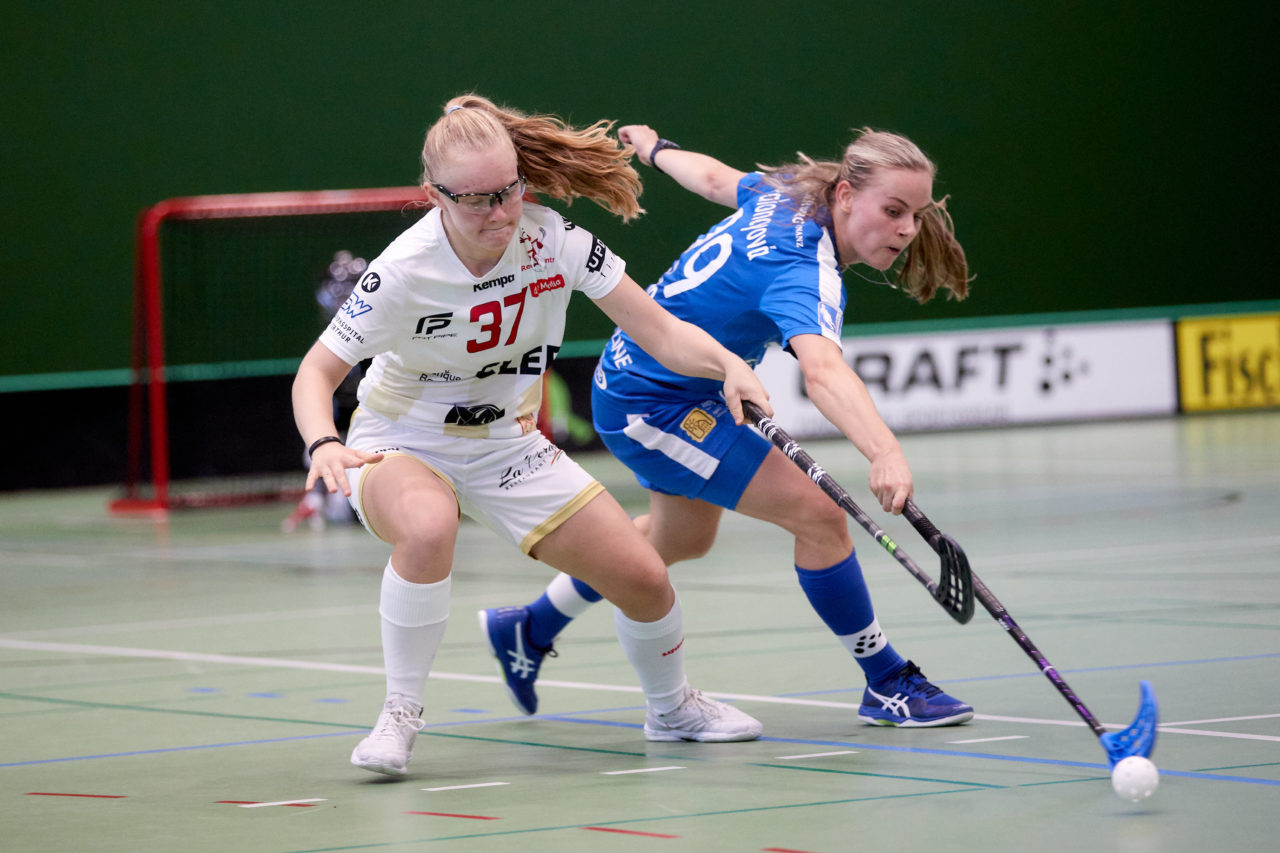 Zug United - Red Ants Rychenberg Winterthur am 12. September 2020 in der Sporthalle der Kantonsschule Zug 
Bild: Michael Peter