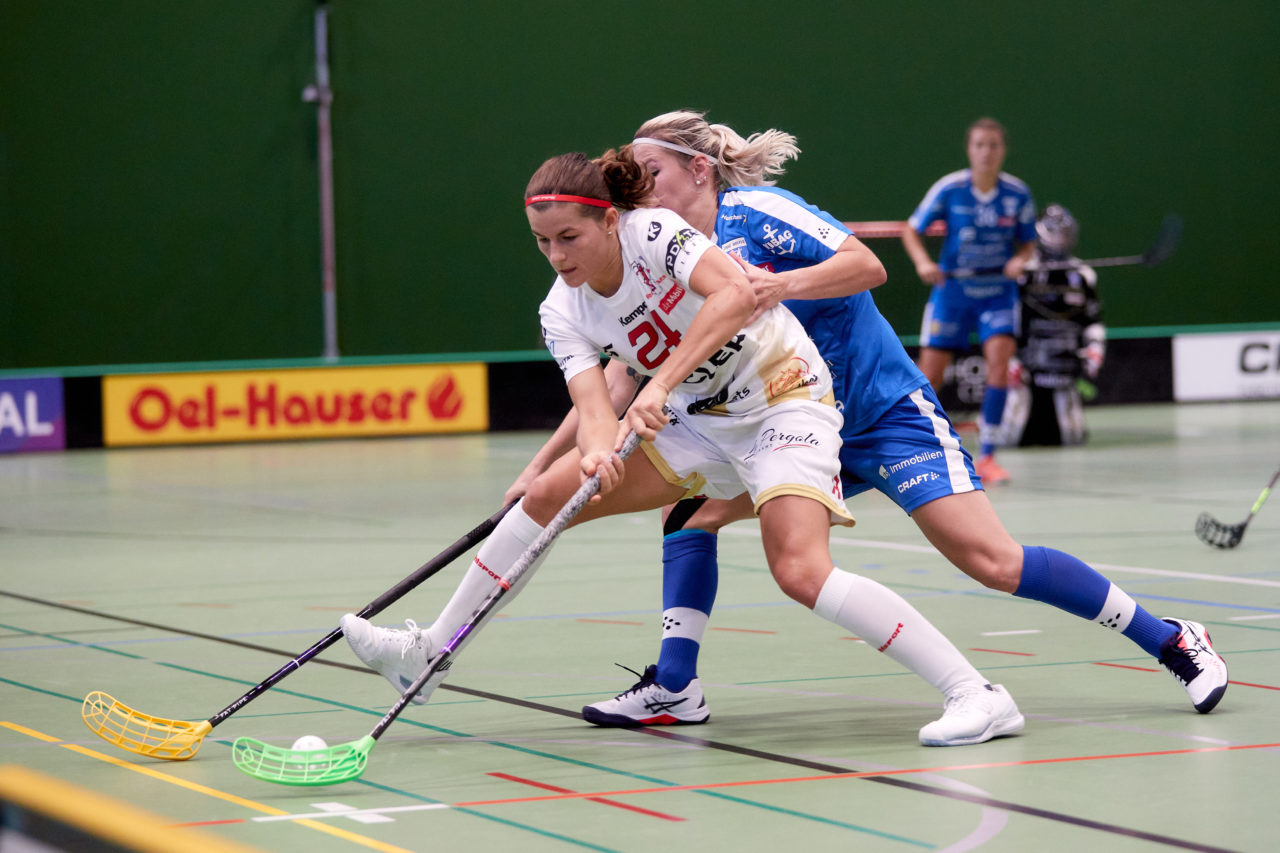 Zug United - Red Ants Rychenberg Winterthur am 12. September 2020 in der Sporthalle der Kantonsschule Zug 
Bild: Michael Peter