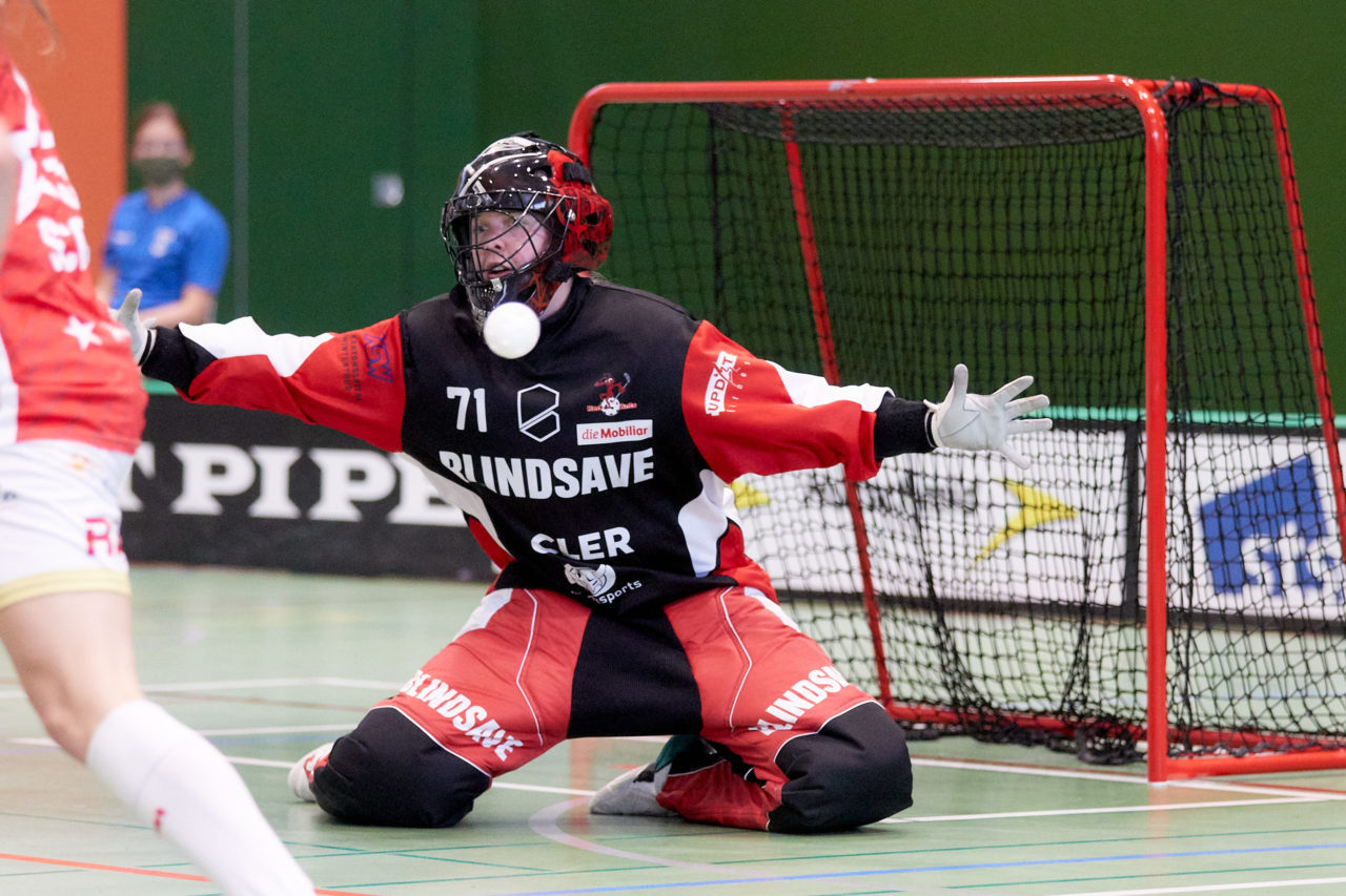 Zug United - Red Ants Rychenberg Winterthur am 12. September 2020 in der Sporthalle der Kantonsschule Zug 
Bild: Michael Peter
