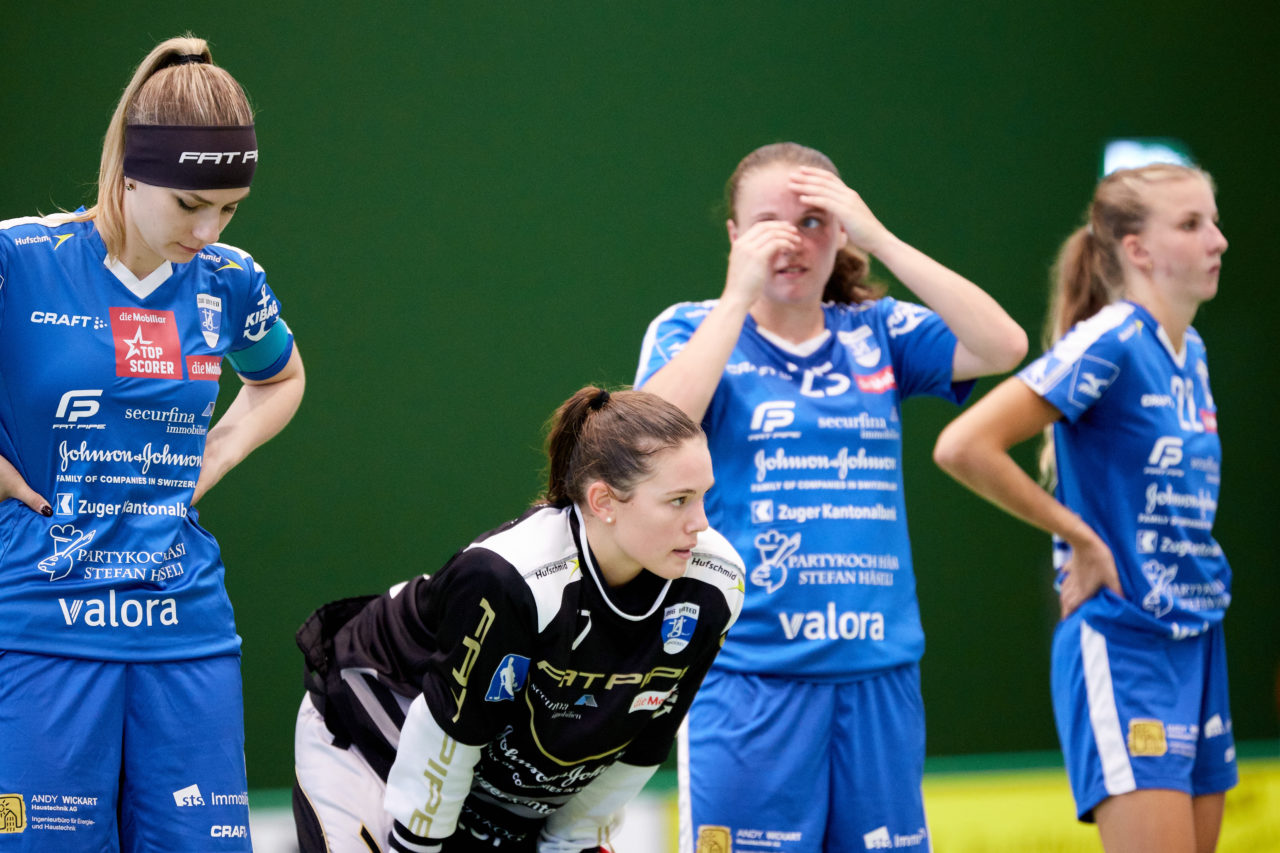 Zug United - Red Ants Rychenberg Winterthur am 12. September 2020 in der Sporthalle der Kantonsschule Zug 
Bild: Michael Peter