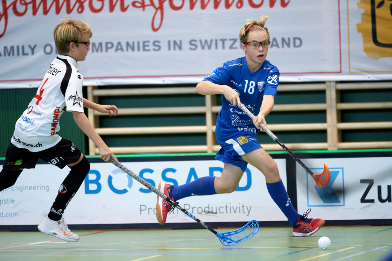 Zug United - Unihockey Mittelland Olten Zofingen am 27. September 2020 in der Sporthalle der Kantonsschule Zug 
Bild: Michael Peter