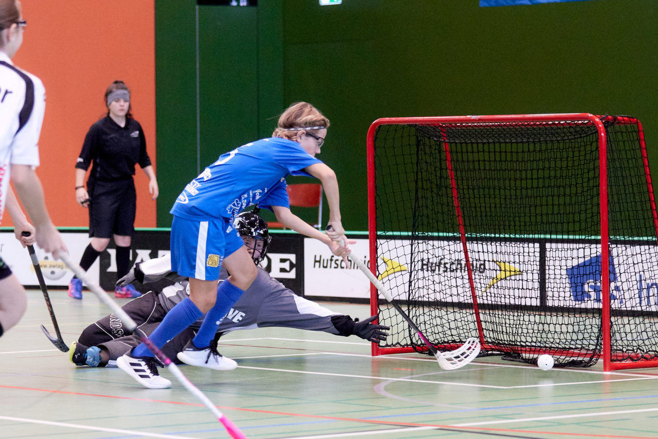Zug United - Unihockey Mittelland Olten Zofingen am 27. September 2020 in der Sporthalle der Kantonsschule Zug 
Bild: Michael Peter
