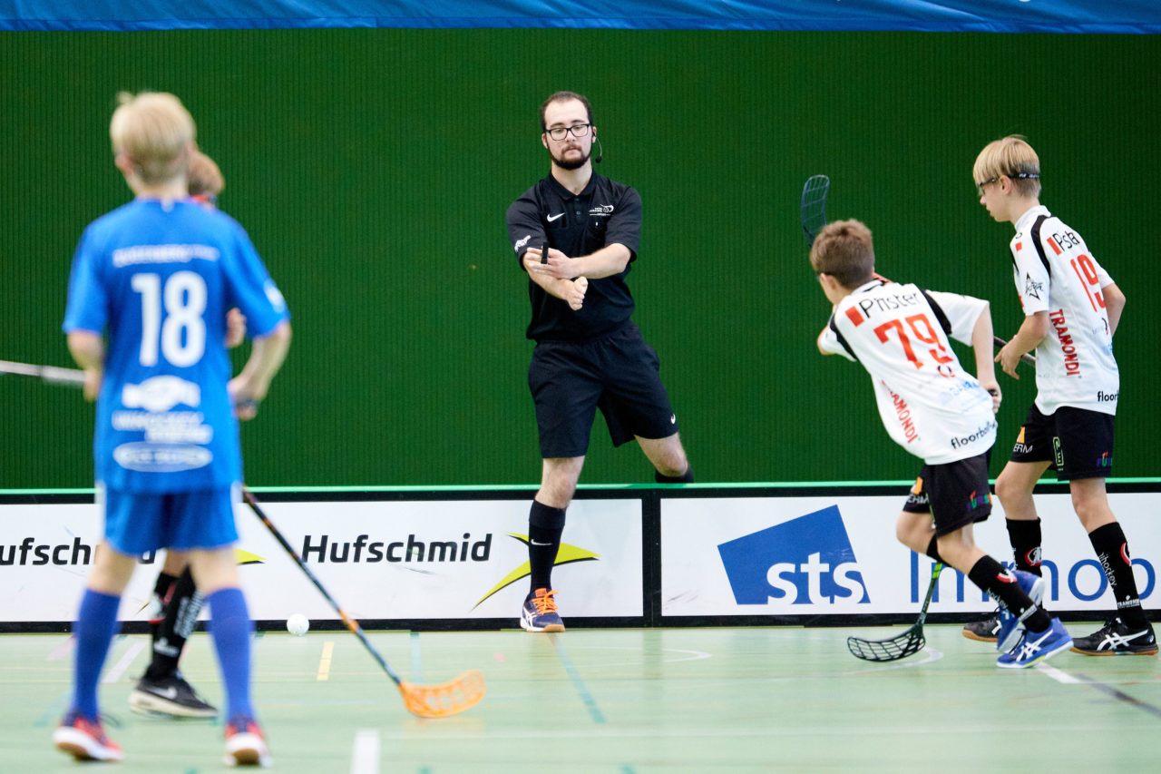 Zug United - Unihockey Mittelland Olten Zofingen am 27. September 2020 in der Sporthalle der Kantonsschule Zug 
Bild: Michael Peter