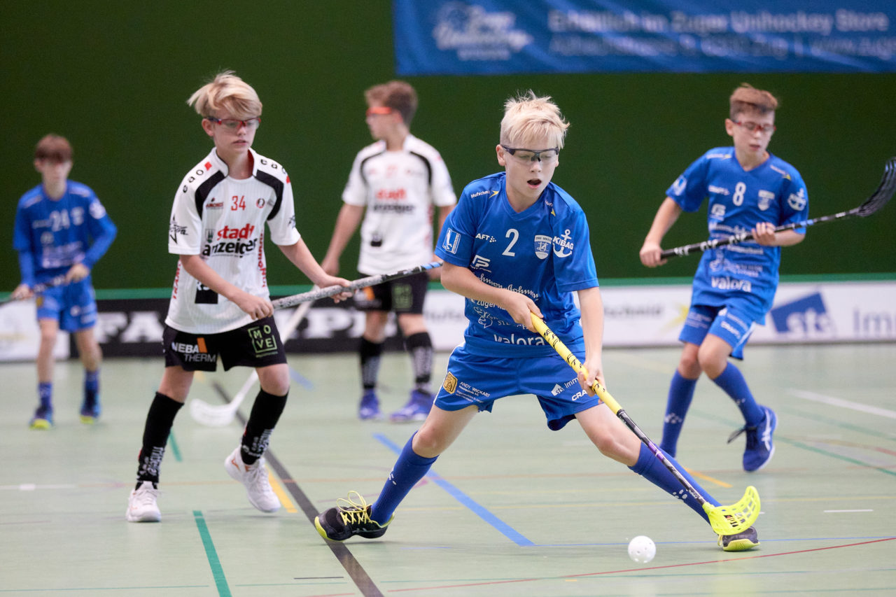 Zug United - Unihockey Mittelland Olten Zofingen am 27. September 2020 in der Sporthalle der Kantonsschule Zug 
Bild: Michael Peter