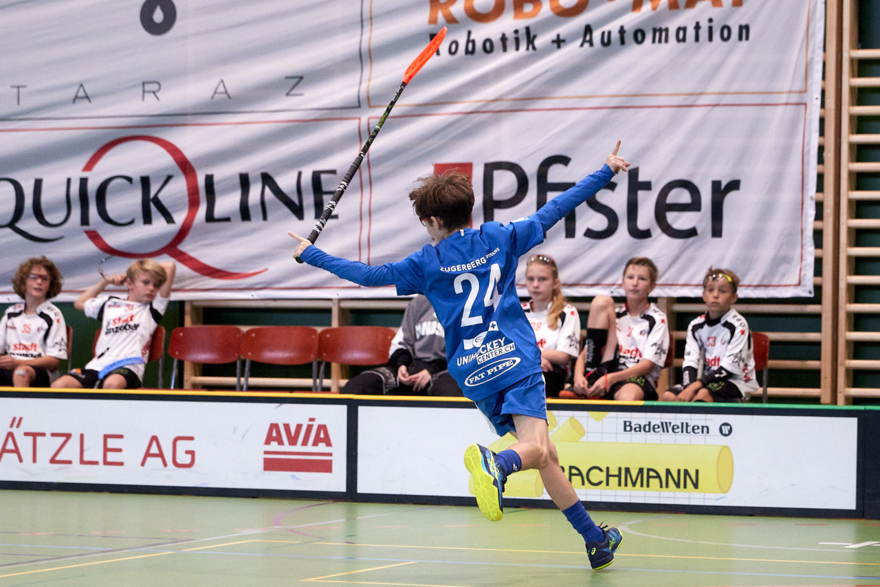 Zug United - Unihockey Mittelland Olten Zofingen am 27. September 2020 in der Sporthalle der Kantonsschule Zug 
Bild: Michael Peter