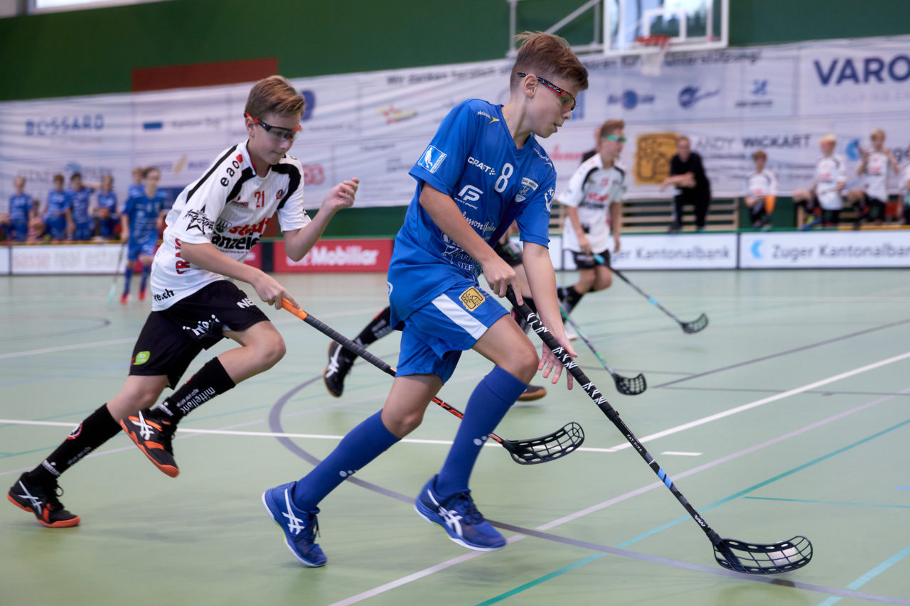Zug United - Unihockey Mittelland Olten Zofingen am 27. September 2020 in der Sporthalle der Kantonsschule Zug 
Bild: Michael Peter