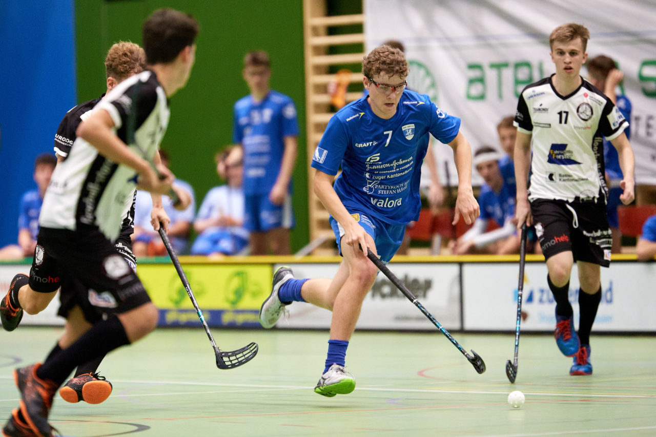 Zug United - Unihockey Basel Regio am 26. September 2020 in der Sporthalle der Kantonsschule Zug 
Bild: Michael Peter