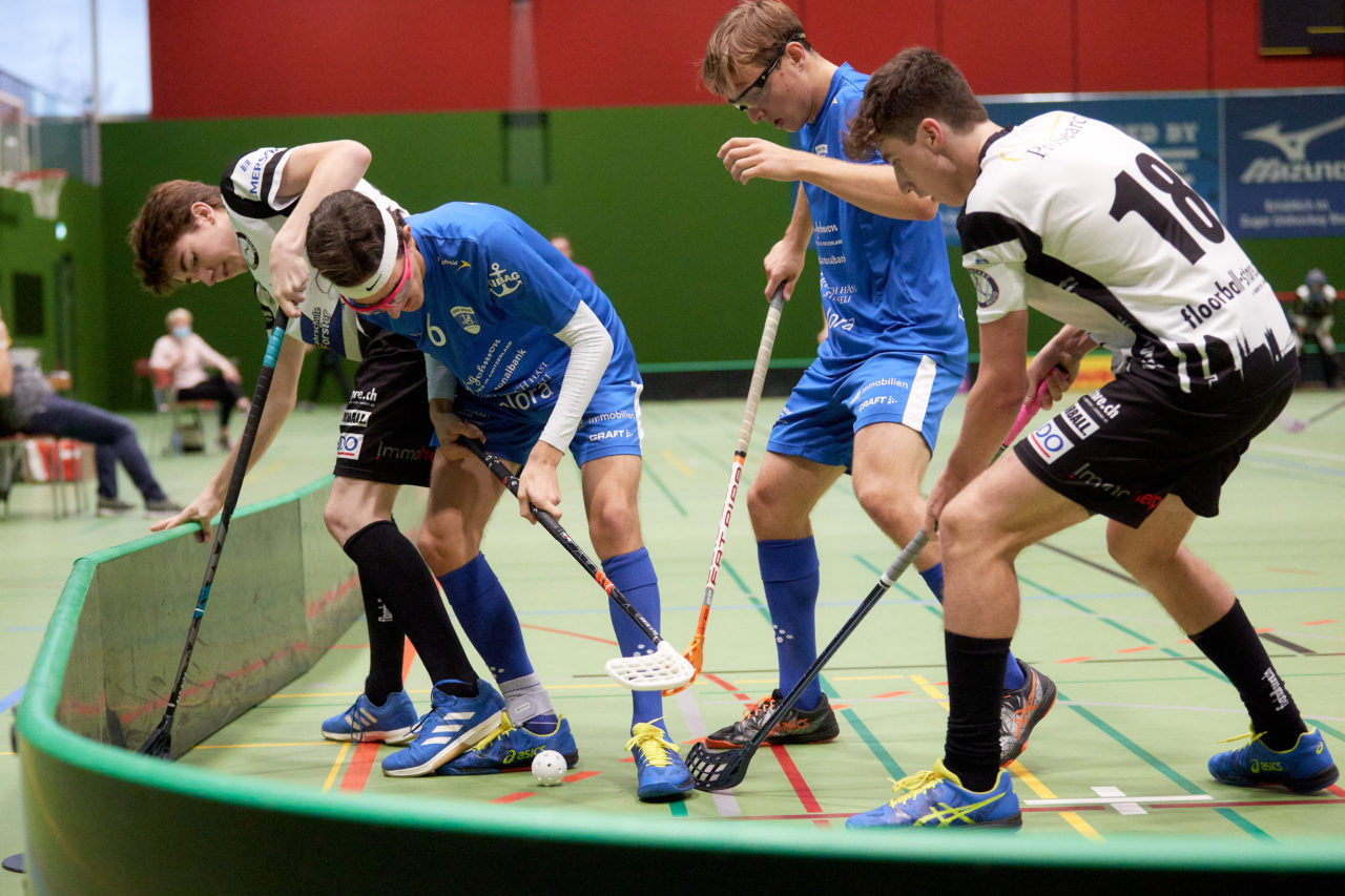 Zug United - Unihockey Basel Regio am 26. September 2020 in der Sporthalle der Kantonsschule Zug 
Bild: Michael Peter