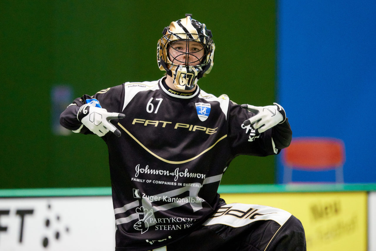 Zug United - Unihockey Basel Regio am 26. September 2020 in der Sporthalle der Kantonsschule Zug 
Bild: Michael Peter