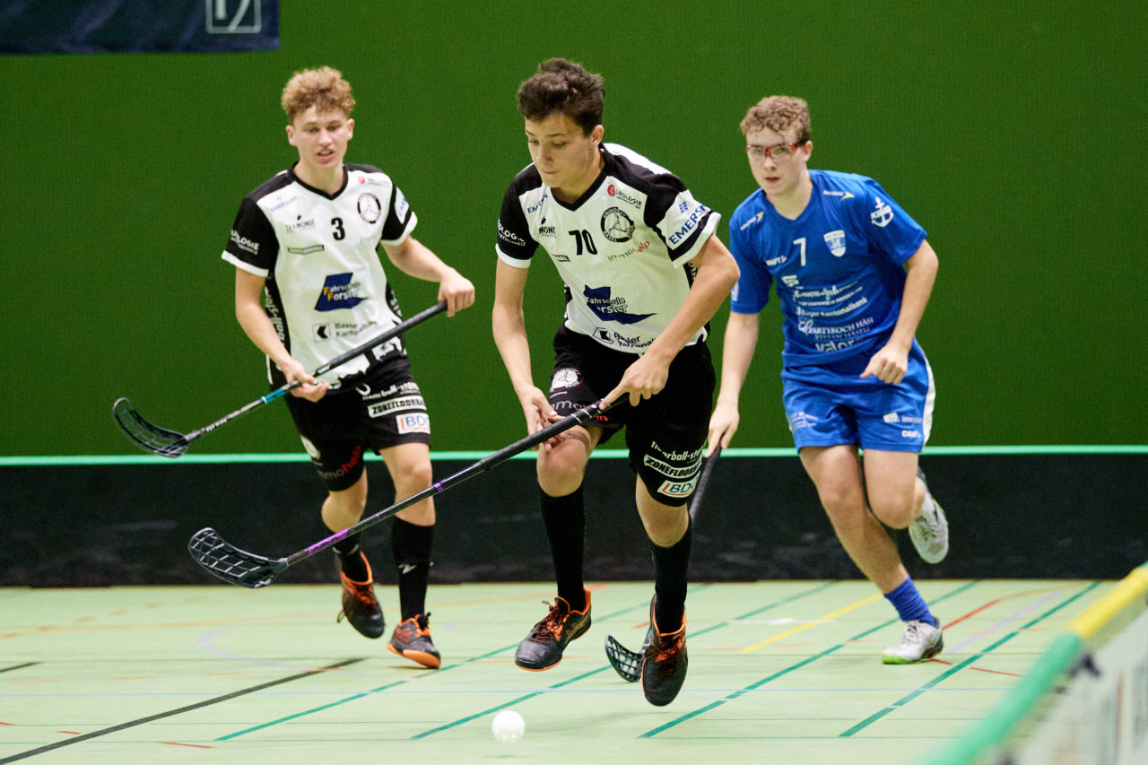Zug United - Unihockey Basel Regio am 26. September 2020 in der Sporthalle der Kantonsschule Zug 
Bild: Michael Peter