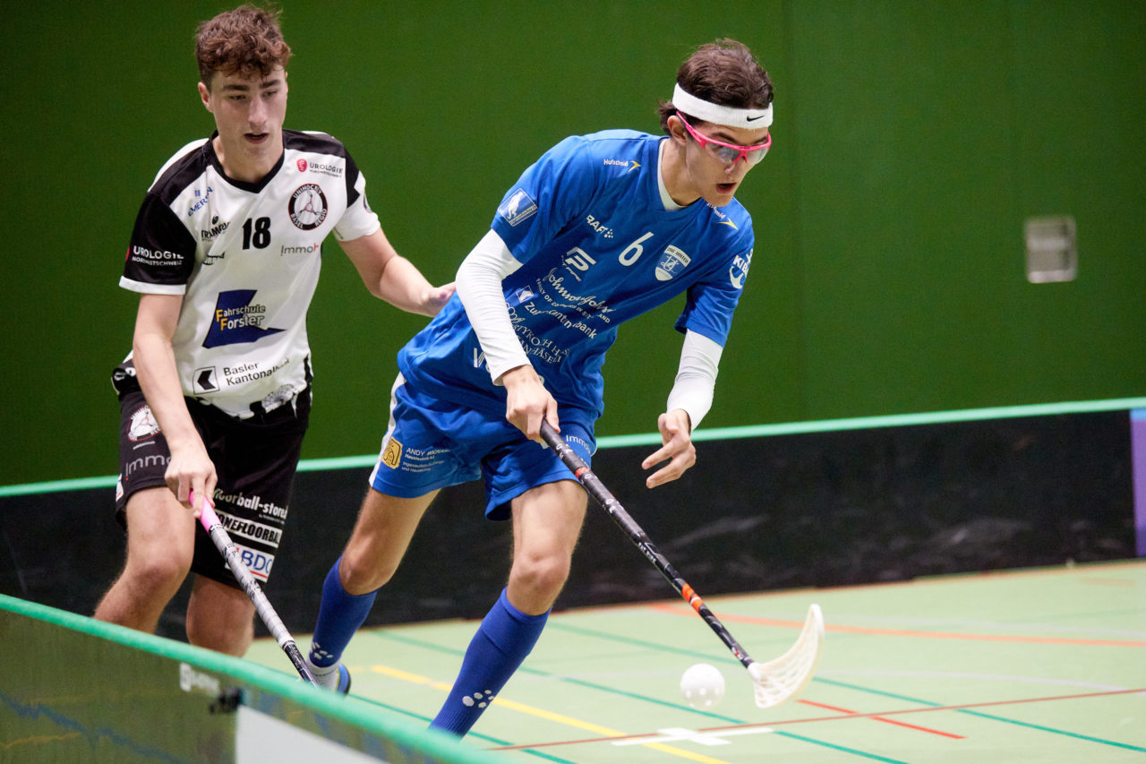 Zug United - Unihockey Basel Regio am 26. September 2020 in der Sporthalle der Kantonsschule Zug 
Bild: Michael Peter