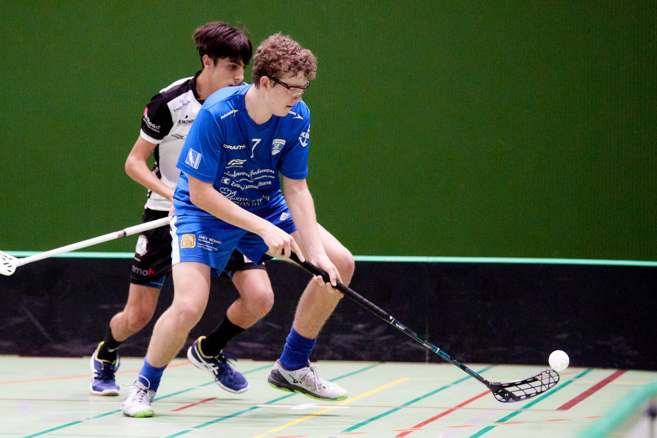 Zug United - Unihockey Basel Regio am 26. September 2020 in der Sporthalle der Kantonsschule Zug 
Bild: Michael Peter