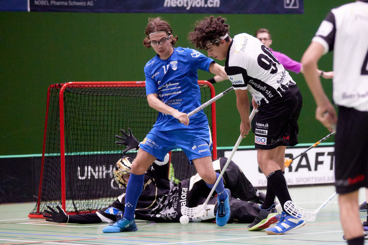 Zug United - Unihockey Basel Regio am 26. September 2020 in der Sporthalle der Kantonsschule Zug 
Bild: Michael Peter