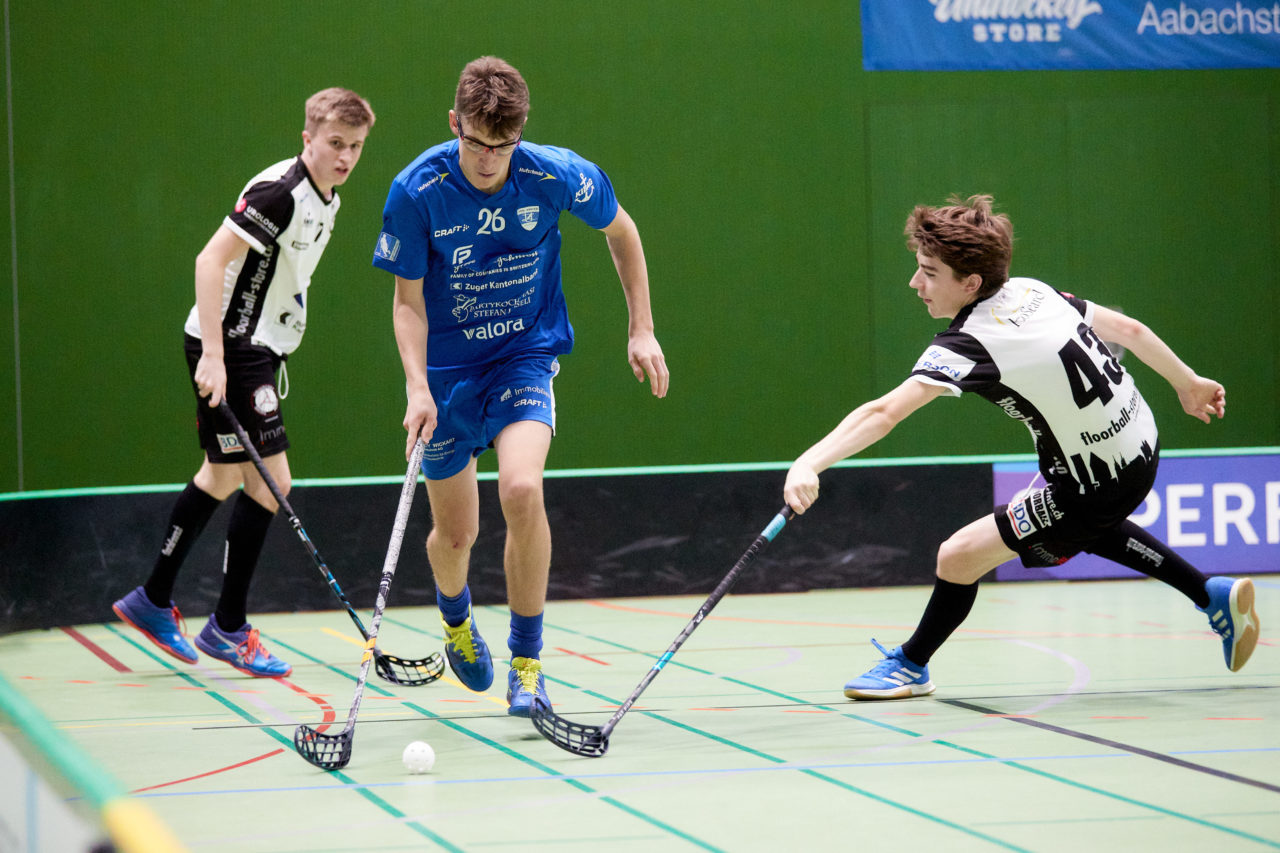 Zug United - Unihockey Basel Regio am 26. September 2020 in der Sporthalle der Kantonsschule Zug 
Bild: Michael Peter