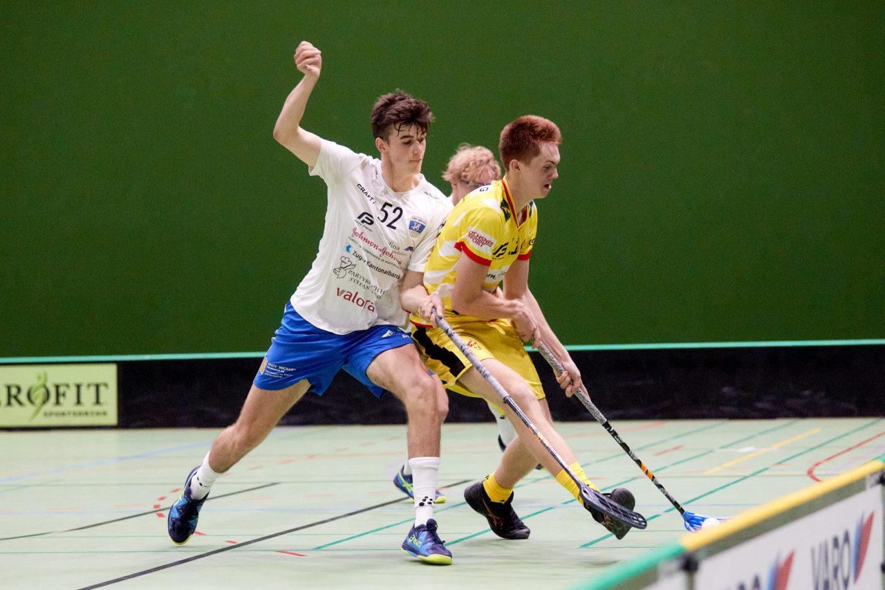 Zug United - HC Rychenberg Winterthur am 12. September 2020 in der Sporthalle der Kantonsschule Zug 
Bild: Michael Peter