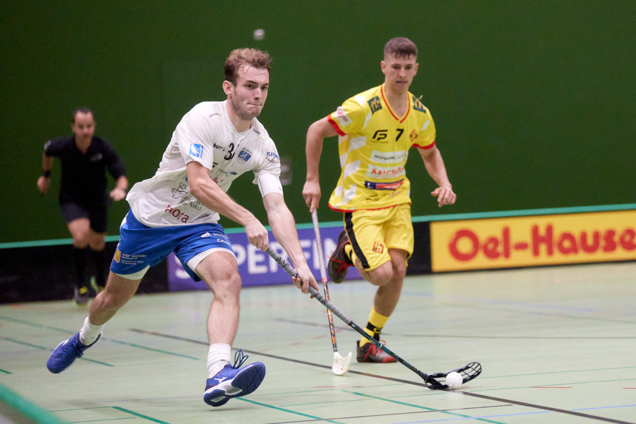 Zug United - HC Rychenberg Winterthur am 12. September 2020 in der Sporthalle der Kantonsschule Zug 
Bild: Michael Peter