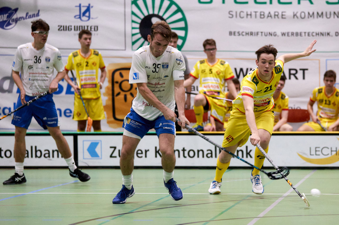 Zug United - HC Rychenberg Winterthur am 12. September 2020 in der Sporthalle der Kantonsschule Zug 
Bild: Michael Peter