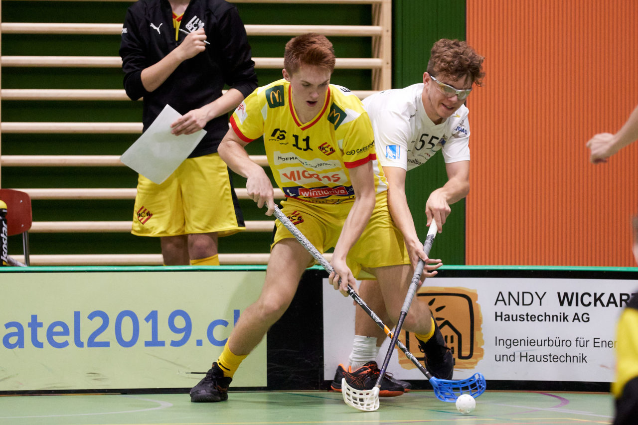 Zug United - HC Rychenberg Winterthur am 12. September 2020 in der Sporthalle der Kantonsschule Zug 
Bild: Michael Peter