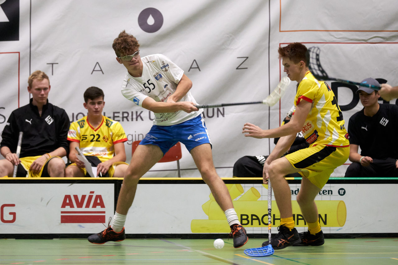 Zug United - HC Rychenberg Winterthur am 12. September 2020 in der Sporthalle der Kantonsschule Zug 
Bild: Michael Peter