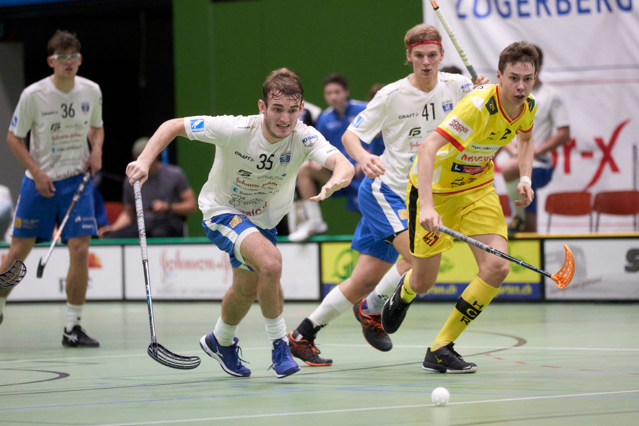 Zug United - HC Rychenberg Winterthur am 12. September 2020 in der Sporthalle der Kantonsschule Zug 
Bild: Michael Peter