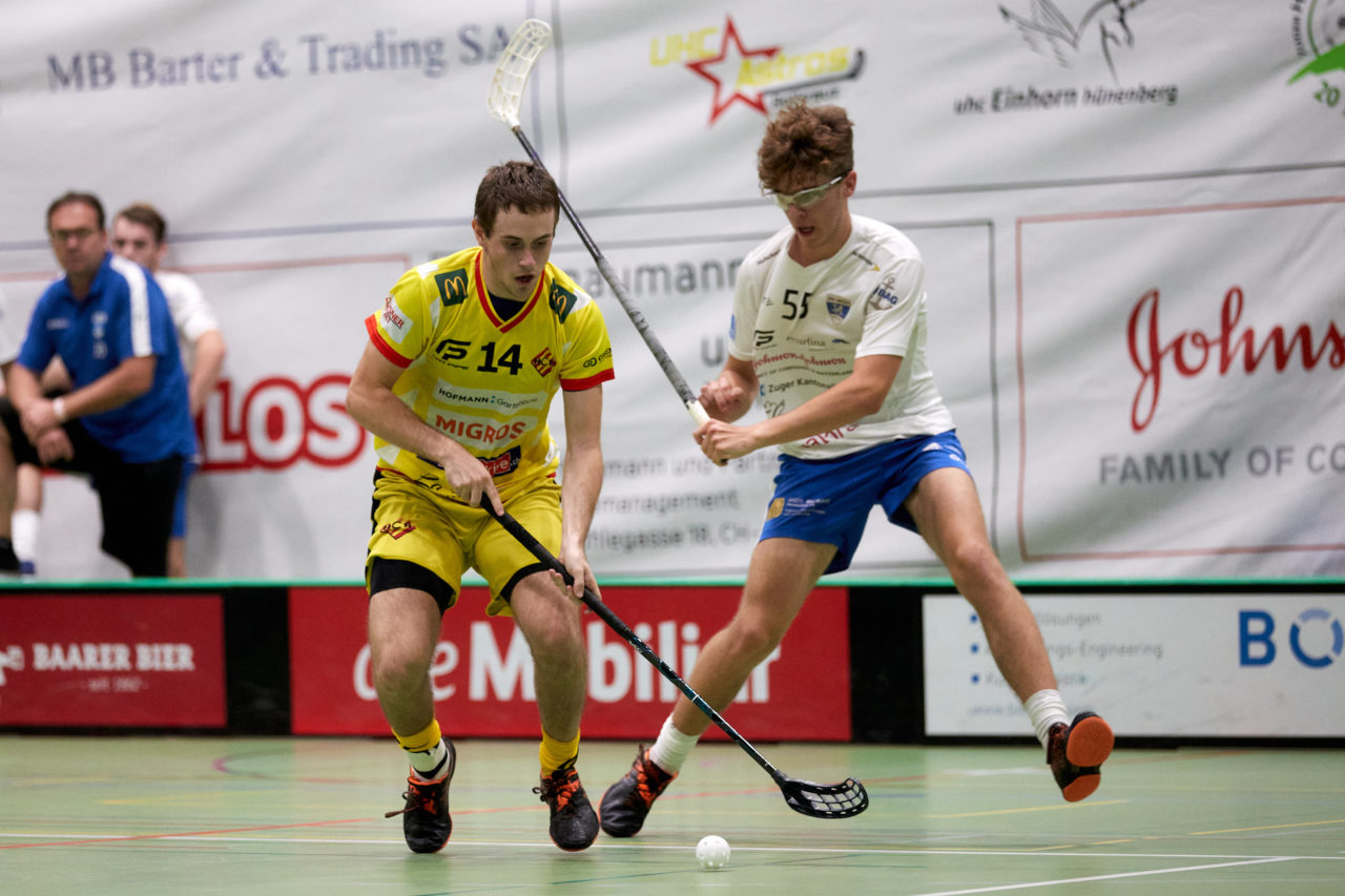 Zug United - HC Rychenberg Winterthur am 12. September 2020 in der Sporthalle der Kantonsschule Zug 
Bild: Michael Peter