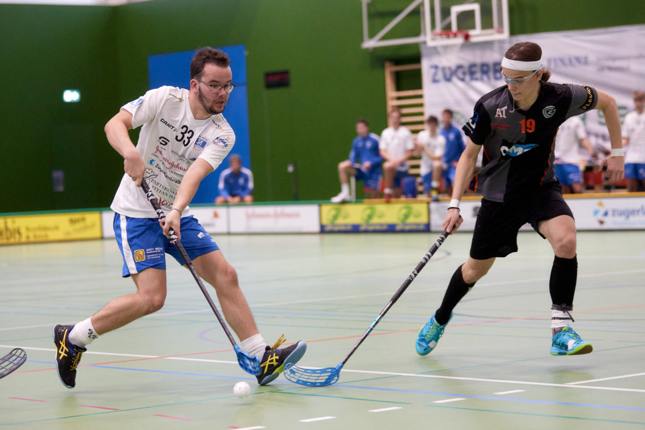 Zug United - GC Unihockey  am 19. September 2020 in der Sporthalle der Kantonsschule Zug 
Bild: Michael Peter