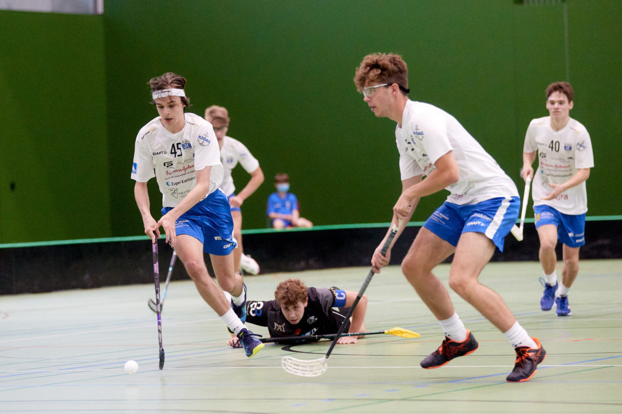 Zug United - GC Unihockey  am 19. September 2020 in der Sporthalle der Kantonsschule Zug 
Bild: Michael Peter