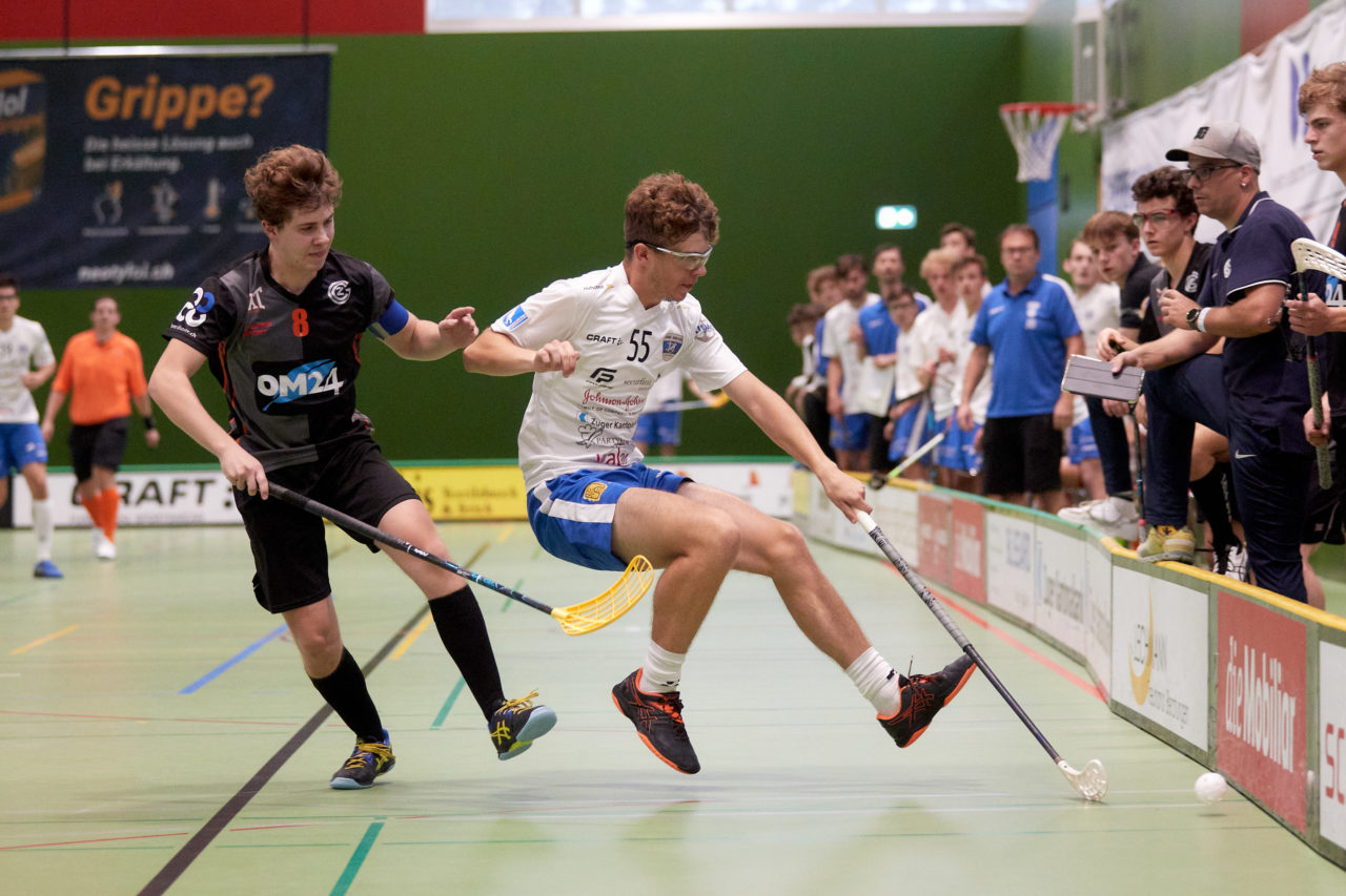 Zug United - GC Unihockey  am 19. September 2020 in der Sporthalle der Kantonsschule Zug 
Bild: Michael Peter