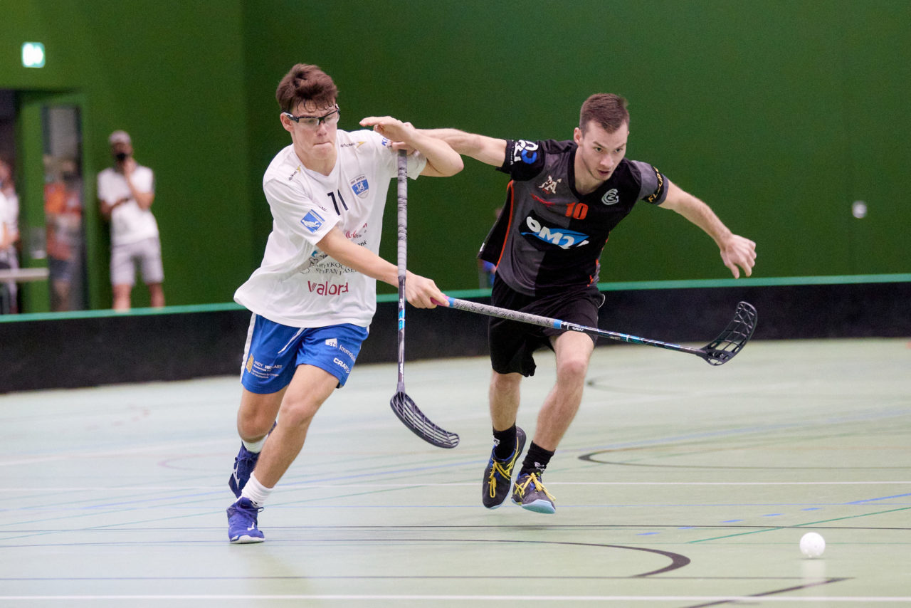 Zug United - GC Unihockey  am 19. September 2020 in der Sporthalle der Kantonsschule Zug 
Bild: Michael Peter