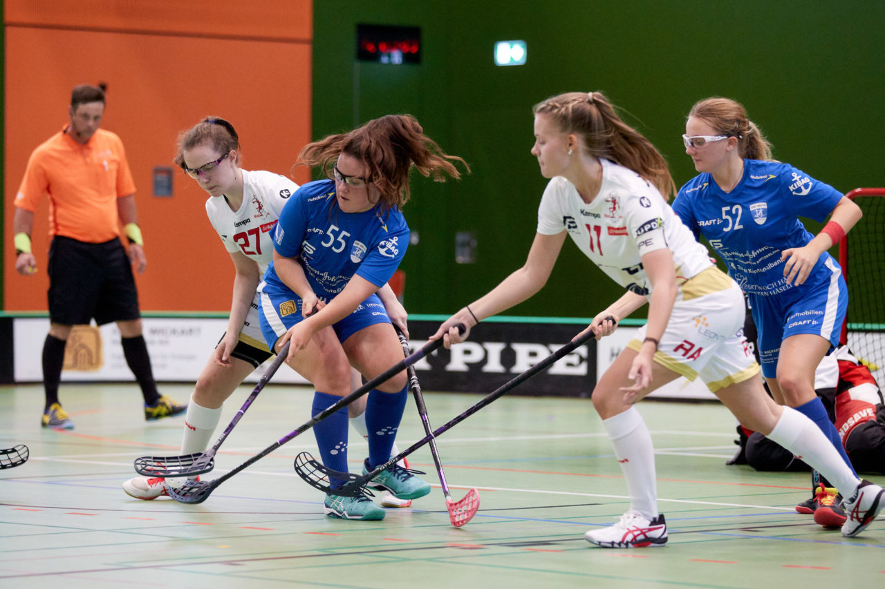 Zug United - Red Ants Rychenberg Winterthur am 12. September 2020 in der Sporthalle der Kantonsschule Zug 
Bild: Michael Peter