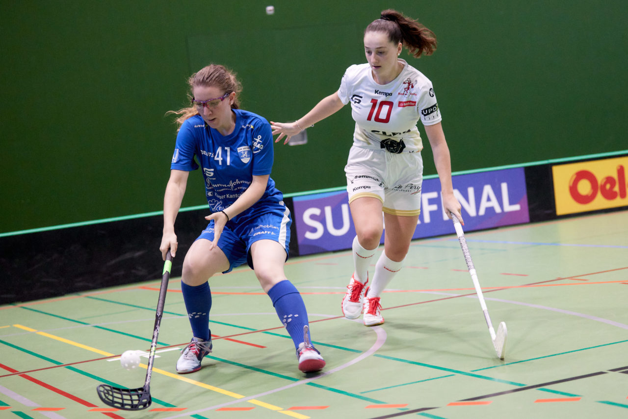 Zug United - Red Ants Rychenberg Winterthur am 12. September 2020 in der Sporthalle der Kantonsschule Zug 
Bild: Michael Peter