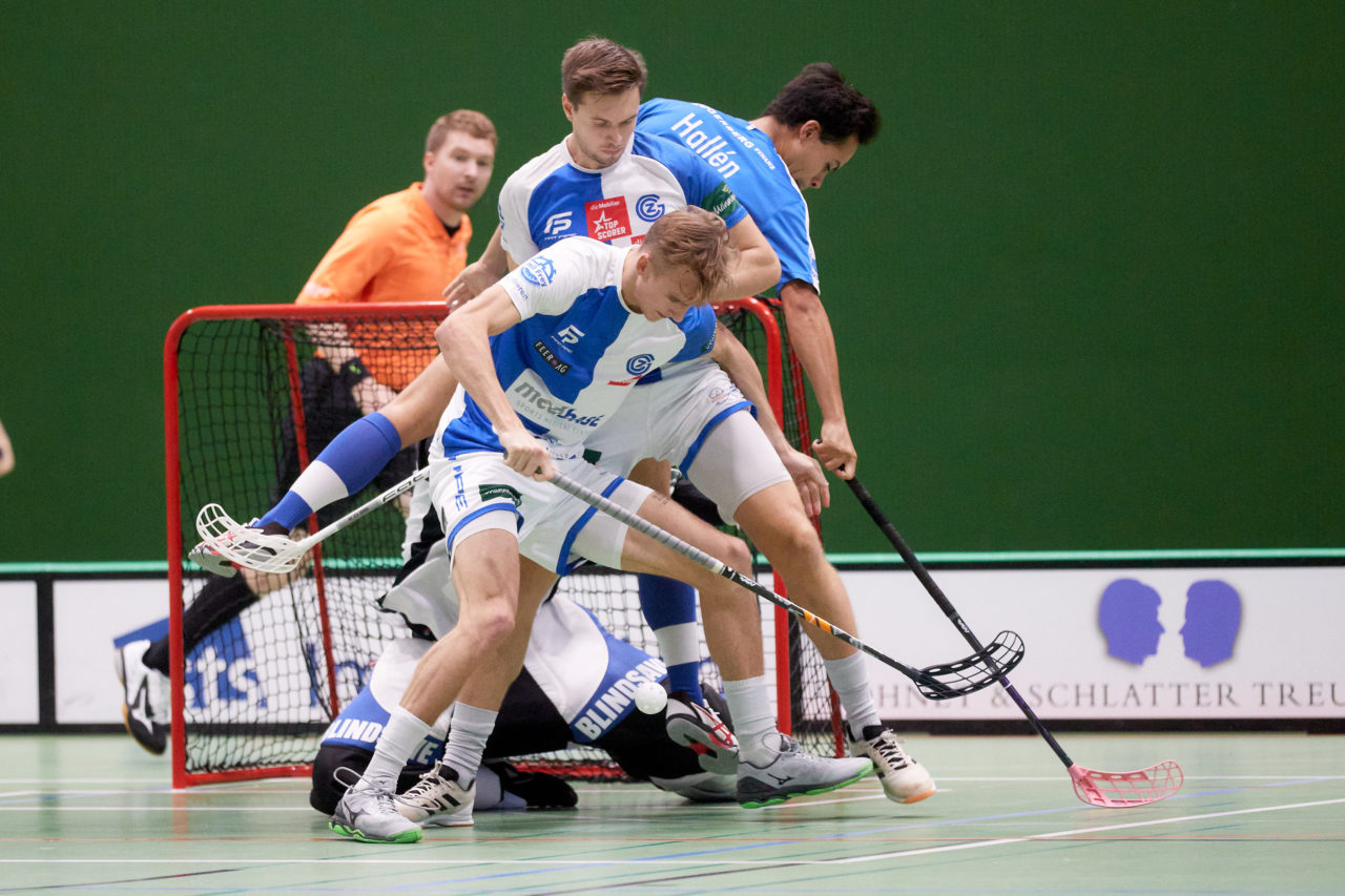 Zug United - GC Unihockey am 19. September 2020 in der Sporthalle der Kantonsschule Zug