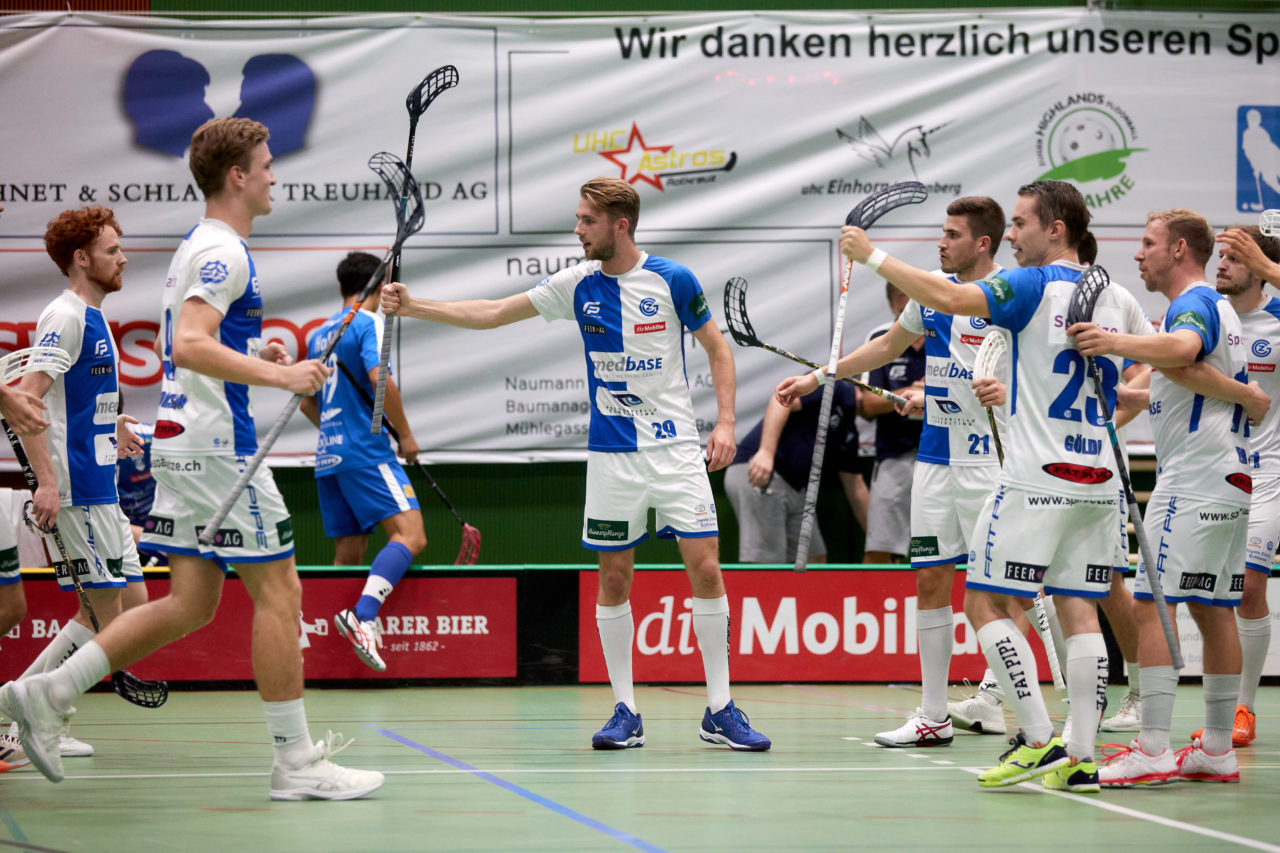 Zug United - GC Unihockey am 19. September 2020 in der Sporthalle der Kantonsschule Zug
