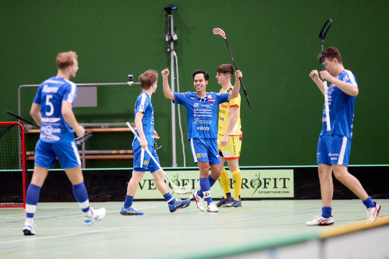 Zug United - HC Rychenberg Winterthur am 12. September 2020 in der Sporthalle der Kantonsschule Zug