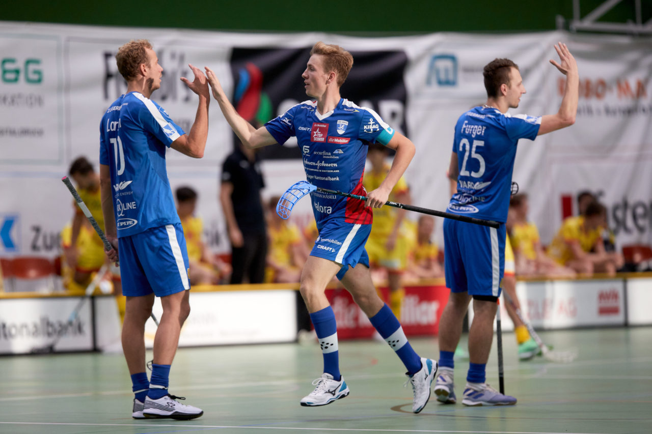 Zug United - HC Rychenberg Winterthur am 12. September 2020 in der Sporthalle der Kantonsschule Zug