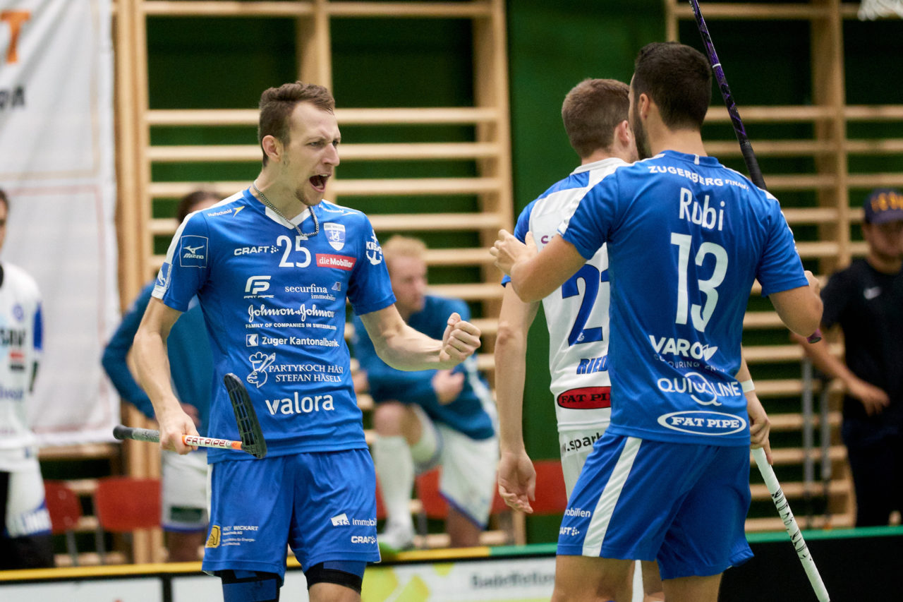 Zug United - GC Unihockey am 19. September 2020 in der Sporthalle der Kantonsschule Zug