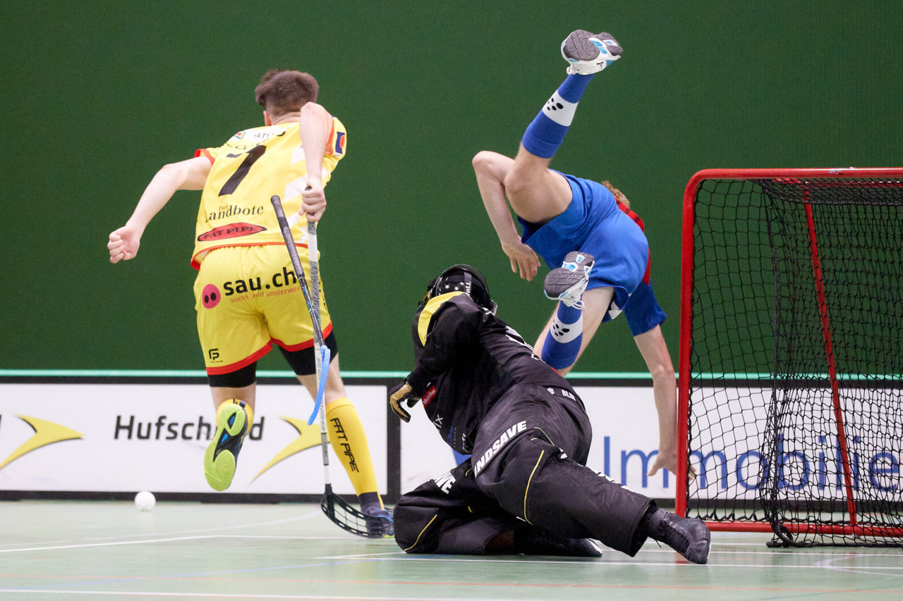 Zug United - HC Rychenberg Winterthur am 12. September 2020 in der Sporthalle der Kantonsschule Zug