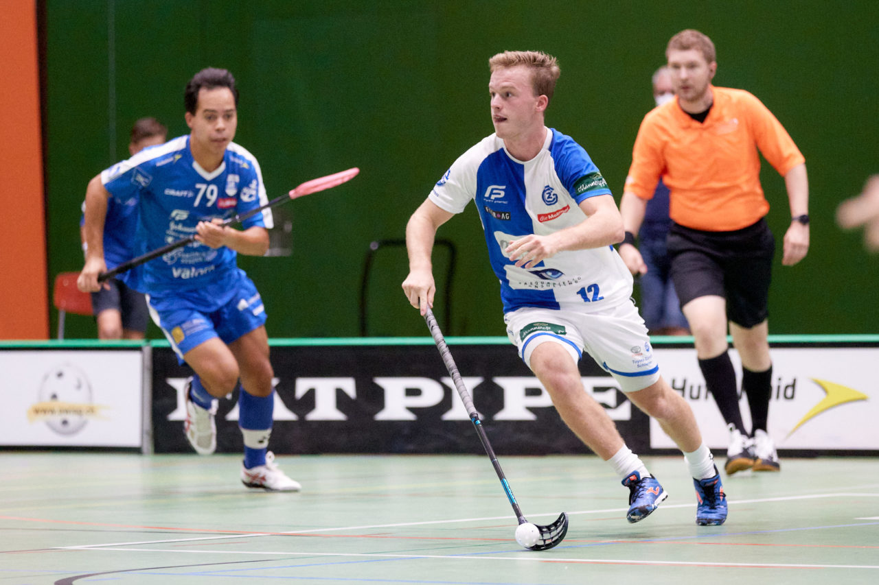 Zug United - GC Unihockey am 19. September 2020 in der Sporthalle der Kantonsschule Zug
