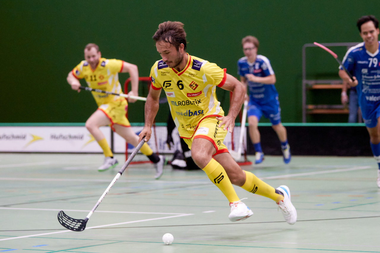 Zug United - HC Rychenberg Winterthur am 12. September 2020 in der Sporthalle der Kantonsschule Zug