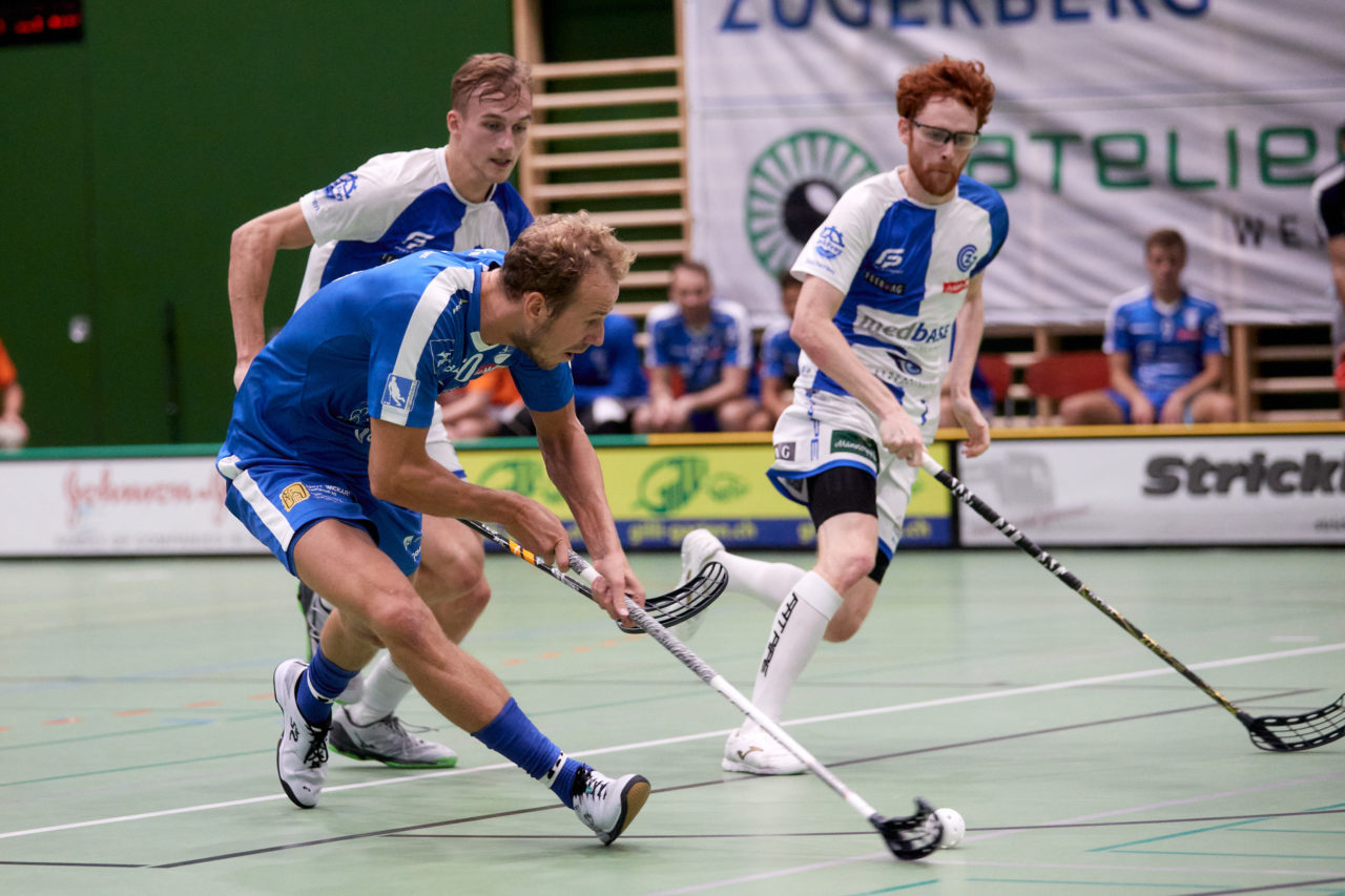 Zug United - GC Unihockey am 19. September 2020 in der Sporthalle der Kantonsschule Zug