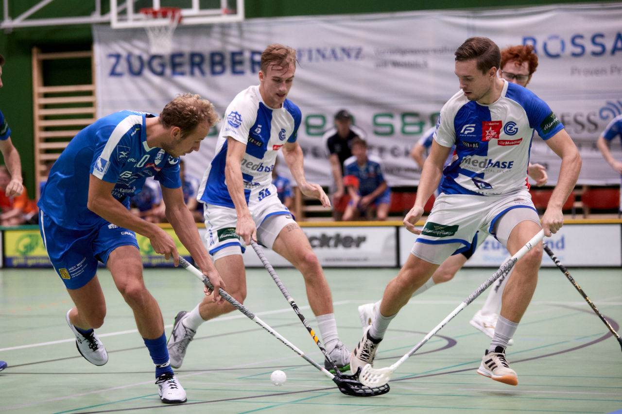 Zug United - GC Unihockey am 19. September 2020 in der Sporthalle der Kantonsschule Zug