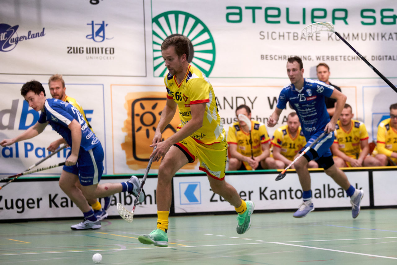 Zug United - HC Rychenberg Winterthur am 12. September 2020 in der Sporthalle der Kantonsschule Zug