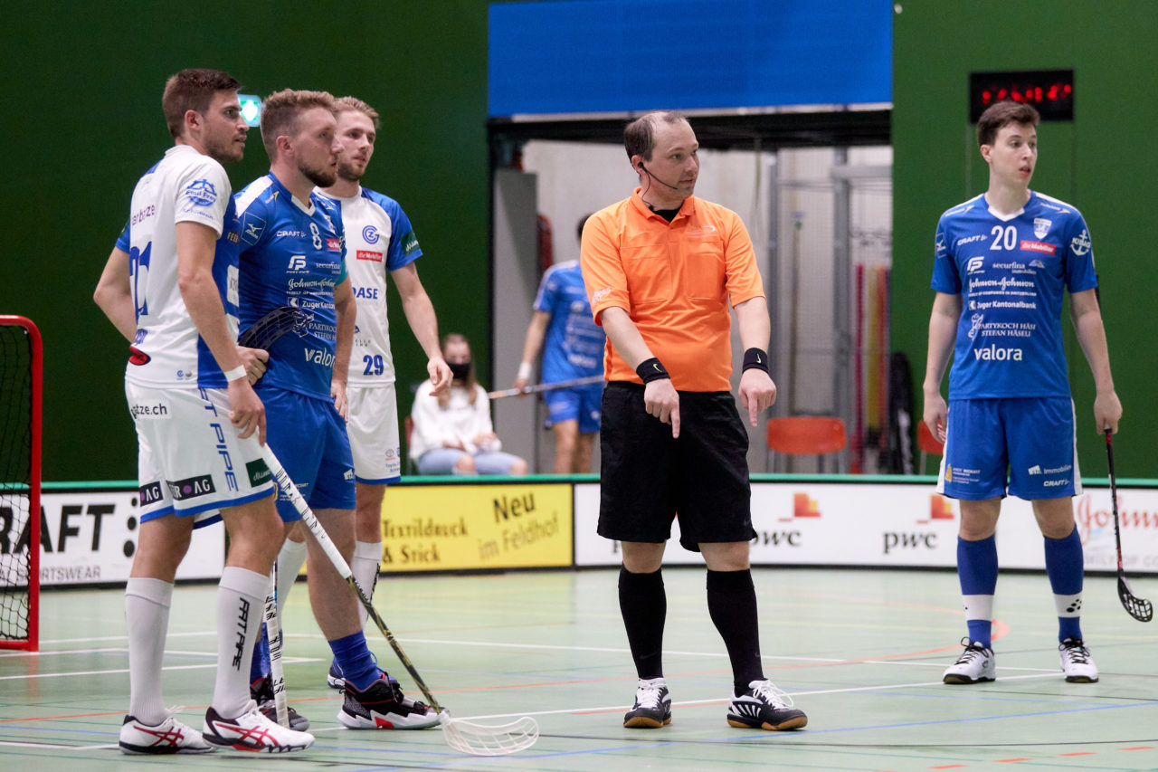 Zug United - GC Unihockey am 19. September 2020 in der Sporthalle der Kantonsschule Zug
