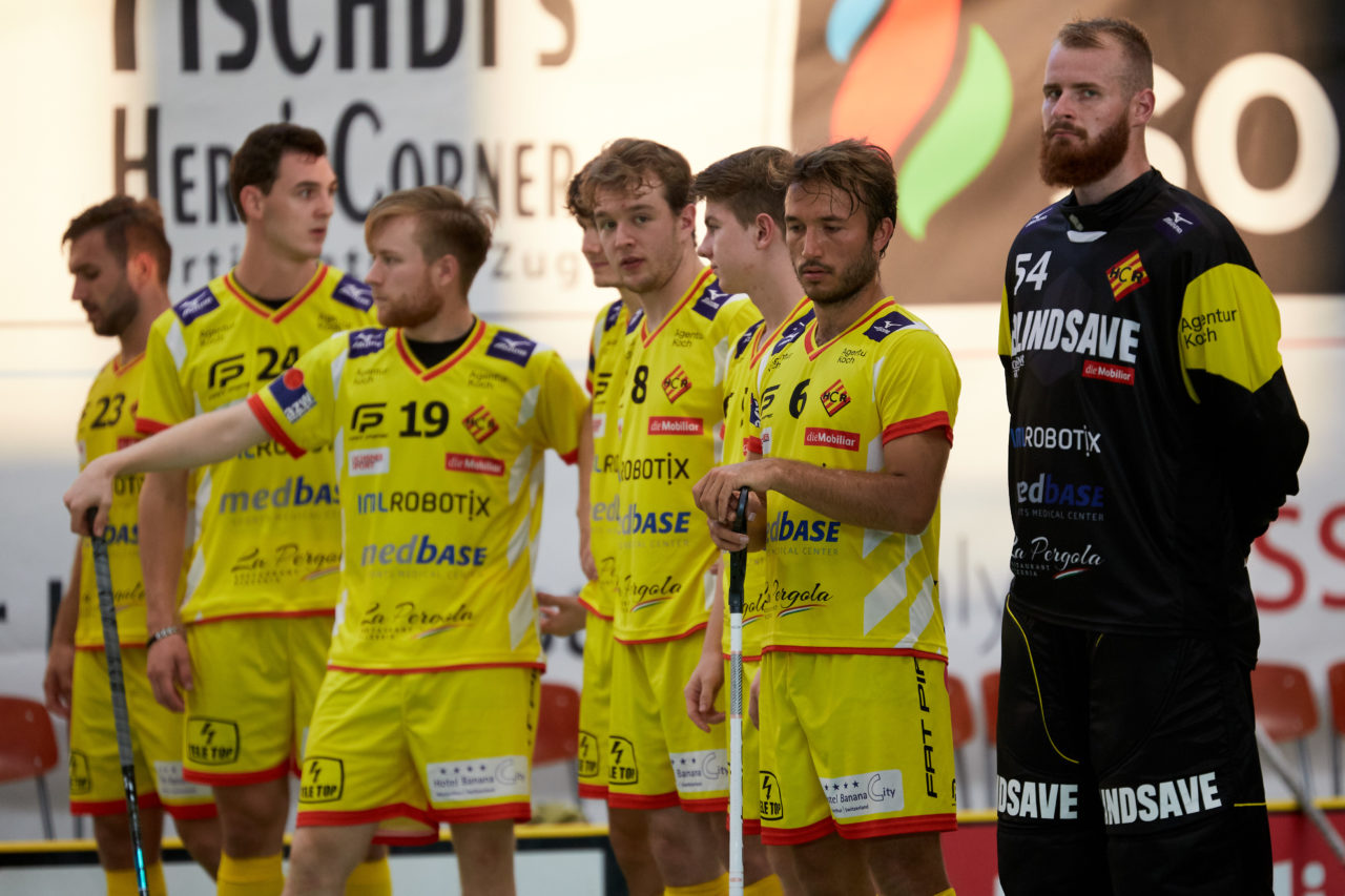 Zug United - HC Rychenberg Winterthur am 12. September 2020 in der Sporthalle der Kantonsschule Zug