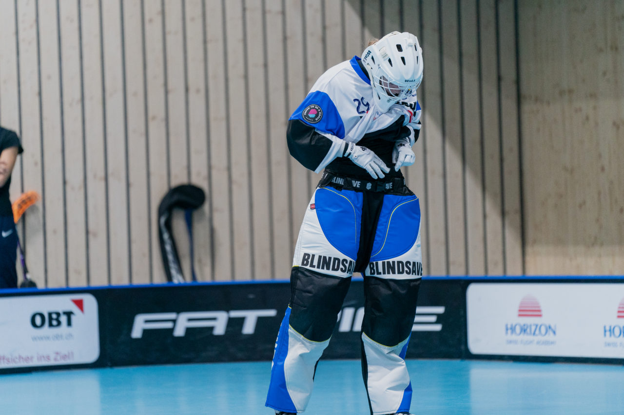 Frauen NLA Runde 2 2020/21, Switzerland: 20.09.2020, Kloten, Stighag, Monika Schmid (Nr. 29, Kloten-Dietlikon Jets) 

Credit: Claudio Schwarz, unihockey-fotos.ch