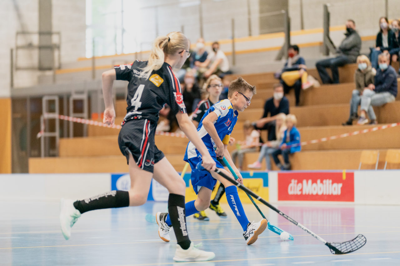 Junior/-innen U14/17 B Runde 1 2020/21, Switzerland: 27.09.2020, Kloten, Ruebisbach

Credit: Claudio Schwarz, unihockey-fotos.ch