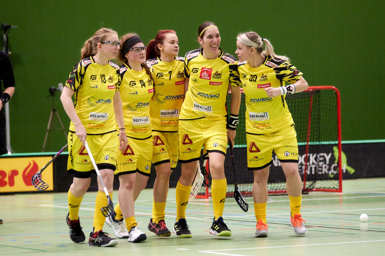 Zug United - Floorball Riders Dürnten-Bubikon-Rüti am  9. Januar 2021 in der Sporthalle der Kantonsschule Zug 
Bild: Michael Peter