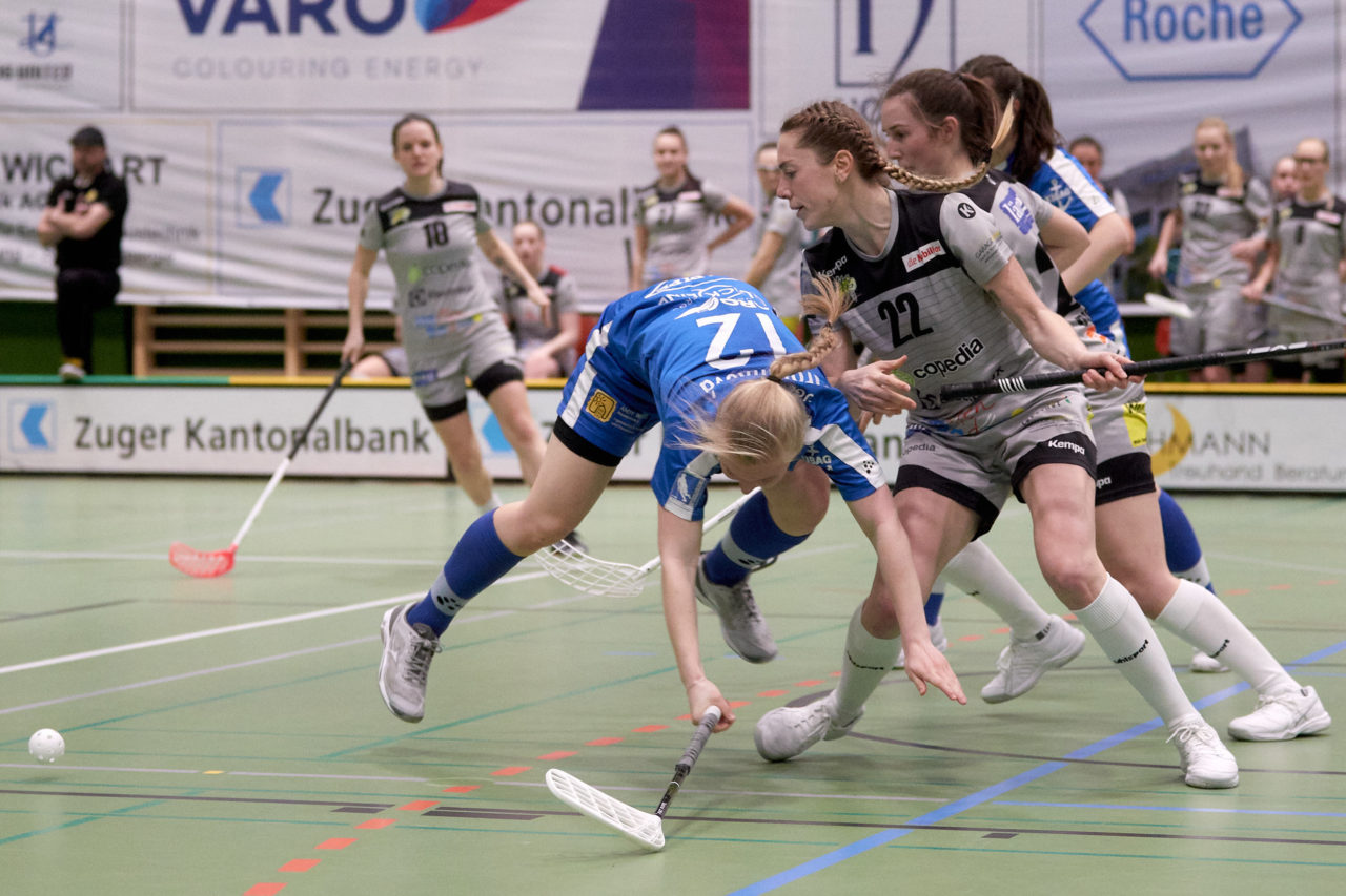 Zug United - Wizards Bern Burgdorf am 27. Februar 2021 in der Sporthalle der Kantonsschule Zug 
Bild: Michael Peter